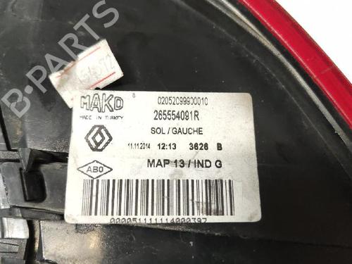 Left taillight RENAULT CLIO IV (BH_) 1.5 dCi 75 | BP32079731C34