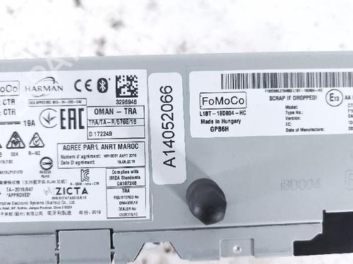 Radio FORD FIESTA VII (HJ, HF) 1.0 EcoBoost | BP36404223E6  - Image 5