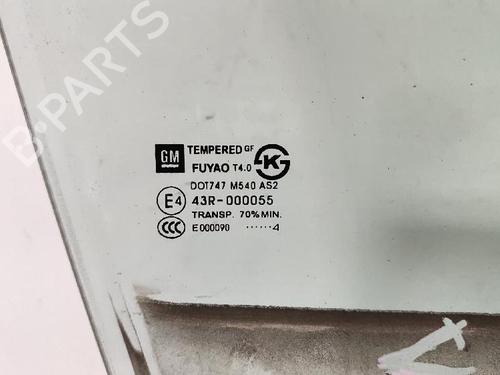 Szyba drzwi przednich prawych CHEVROLET CRUZE Station Wagon (J308) 1.7 TD | BP30919945C19