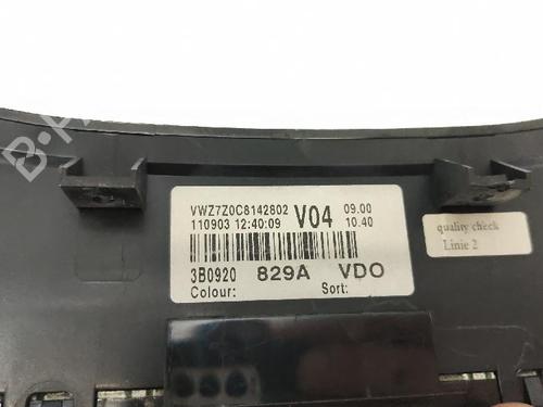 Instrument cluster VW PASSAT B5.5 (3B3) 1.9 TDI | BP27714589C47 