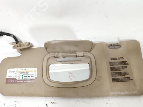 Used Left sun visor Left sun visor LANCIA DELTA III (844_) 1.6 D Multijet (844.AXC11, 844.AXC1A) (120 hp) 34053881 34053881