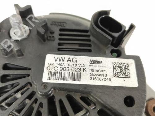 Alternator VW TOURAN (5T1) 1.4 TSI | BP27426284M7 