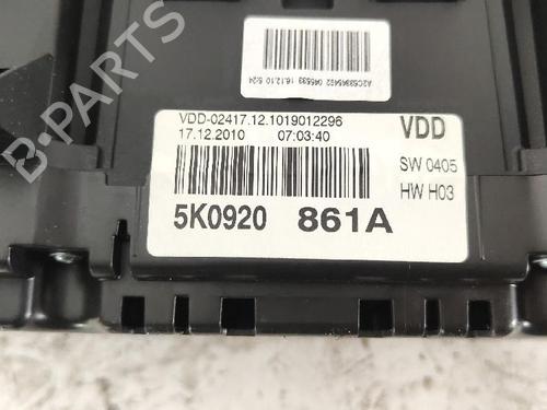 Instrument cluster VW GOLF PLUS V (5M1, 521) 1.6 TDI | BP27424576C47 