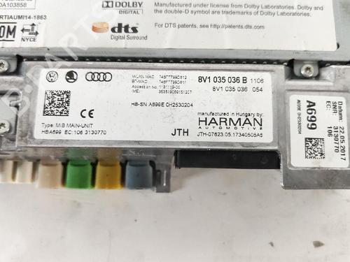 Radio AUDI A3 (8V1, 8VK) 1.6 TDI | BP38012330E6 - Image 5
