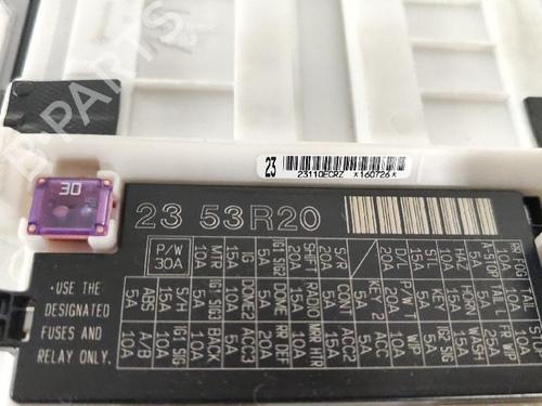 Fuse box SUZUKI IGNIS III (MF, FF) 1.2 (ATK412) | BP38084334E1 - Image 3
