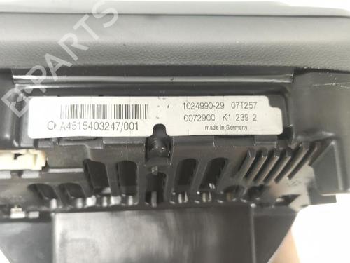 Instrument cluster SMART FORTWO Coupe (451) 1.0 (451.331, 451.380) | BP27418142C47 