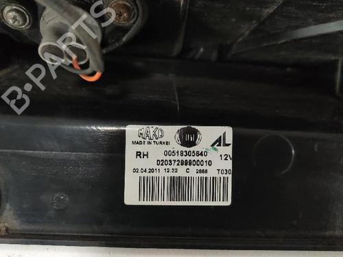 Højre baglygte FIAT DOBLO Bus (263_) 1.6 D Multijet (263AXD1B, 263AXX1B) | BP29349905C35 