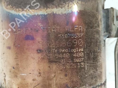 Particulate filter ALFA ROMEO GIULIETTA (940_) 2.0 JTDM (940.FXL1A) | BP27421342M81