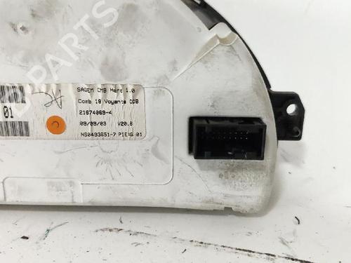 Instrument cluster CITROËN C2 (JM_) 1.6 | BP27925518C47 