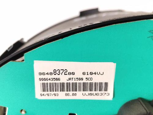 Instrument cluster PEUGEOT 206 Hatchback (2A/C) 2.0 HDI 90 | BP29421517C47 