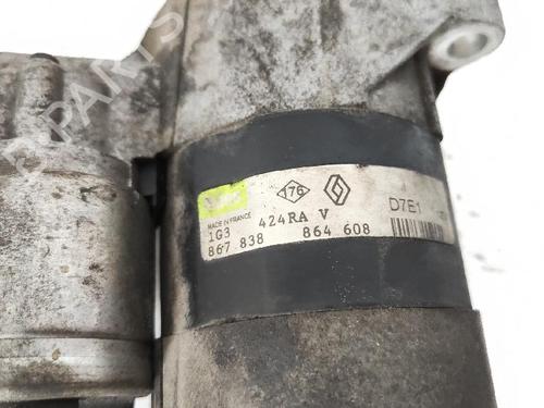 Starter RENAULT CLIO II (BB_, CB_) 1.2 16V (BB05, BB0W, BB11, BB27, BB2T, BB2U, BB2V, CB05,... | BP27418471M8 