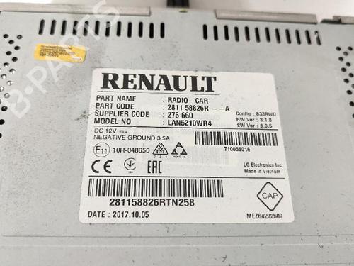 Radio RENAULT CLIO IV (BH_) 1.2 16V | BP27419342E6 