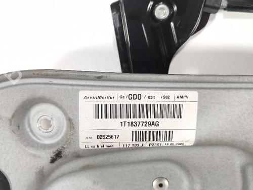 Rudehejsemekanisme ventre foran VW TOURAN (1T1, 1T2) 1.9 TDI | BP27415459C22