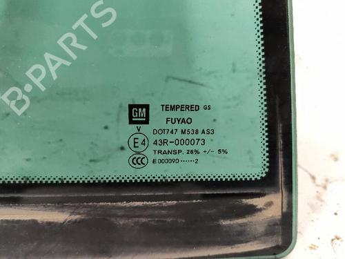 Rear right door window OPEL INSIGNIA A Sports Tourer (G09) 2.0 CDTI (35) | BP29968594C21