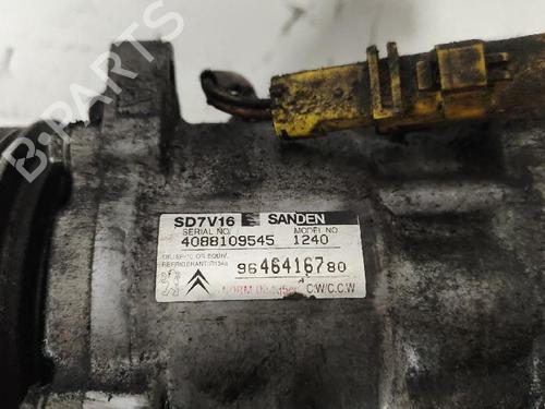 AC compressor CITROËN C8 (EA_, EB_) 2.2 HDi | BP31608743M34