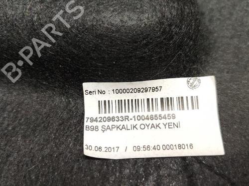 Rear parcel shelf RENAULT CLIO IV (BH_) 0.9 TCe 90 (BHNF, BHMA, BHMH, BHJK, BHJR) | BP27433342C85 