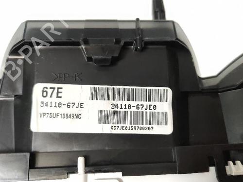 Instrument cluster SUZUKI GRAND VITARA II (JT, TE, TD) 1.9 DDiS All-wheel Drive (JT419, TD44, JB419WD, JB419XD,... | BP27429540C47 