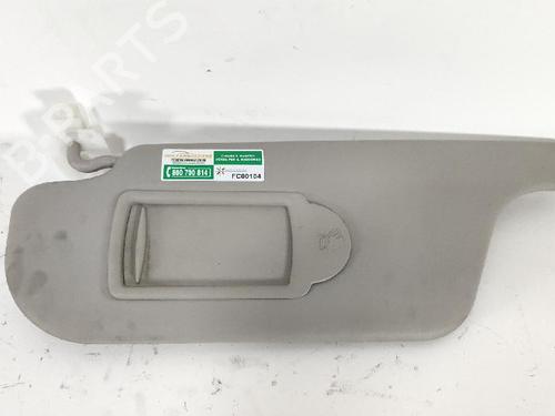 Used Left sun visor Left sun visor RENAULT CLIO III (BR0/1, CR0/1) 1.5 dCi (75 hp) 27414763 27414763