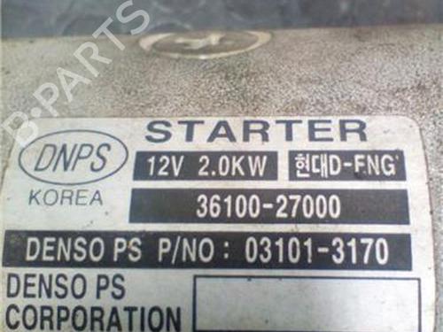 Starter KIA CERATO I Hatchback (LD) 2.0 CRDi | BP27850637M8 