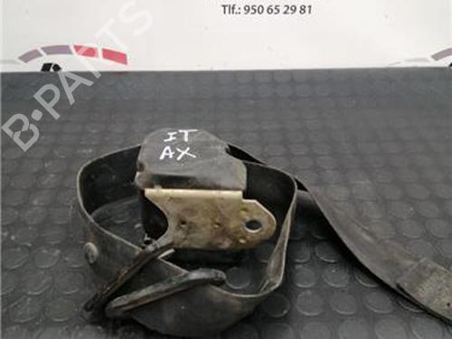 Used Rear left seatbelt CITROËN AX (ZA-_) 1.3 Sport (ZAM4A) (95 hp) 27849114