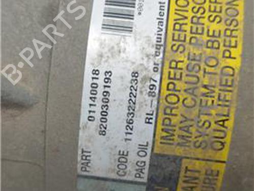AC compressor RENAULT SCÉNIC II (JM0/1_) 1.9 dCi (JM0G, JM12, JM1G, JM2C) | BP27849854M34 
