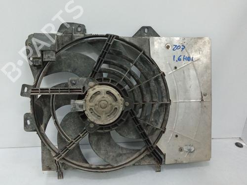 Used Radiator fan PEUGEOT 207 (WA_, WC_) 1.6 HDi (90 hp) 31044325