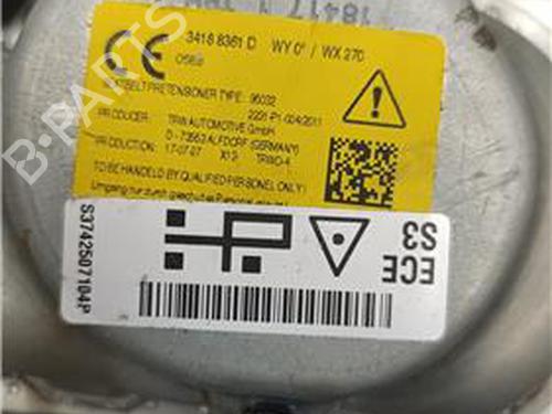 Used Rear left seatbelt BMW X1 (F48) xDrive 20 d (190 hp) 27850855