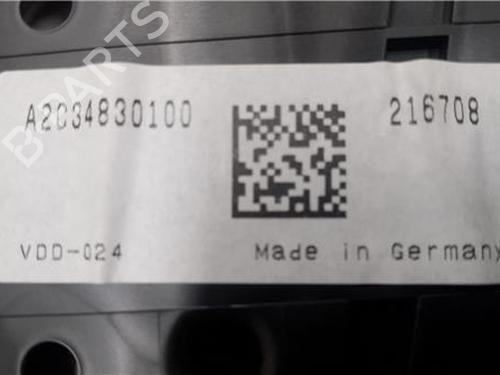 Instrument cluster VW GOLF VII (5G1, BQ1, BE1, BE2) 1.6 TDI | BP27848763C47