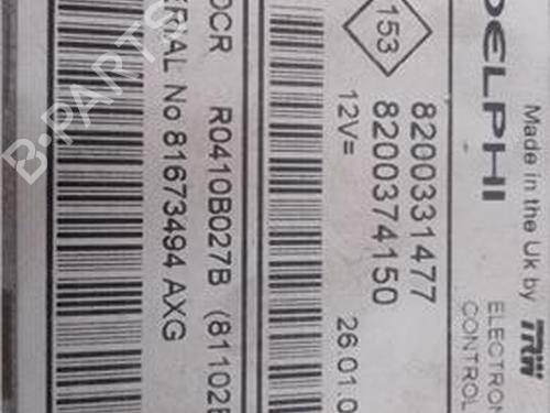 Electronic module RENAULT CLIO II (BB_, CB_)  | BP27648488M83 