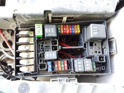 Used Fuse box Fuse box VW GOLF VII Variant (BA5, BV5) 1.6 TDI (105 hp) 36460429 36460429