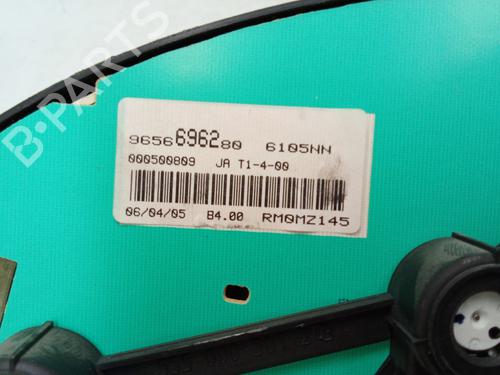 Instrument cluster PEUGEOT 206 Hatchback (2A/C) 2.0 HDI 90 | BP31044337C47 