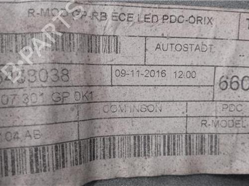 Rear bumper VW SCIROCCO III (137, 138) 2.0 R | BP27848745C8