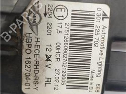 Left headlight MINI MINI (R56) Cooper D | BP27849831C28 