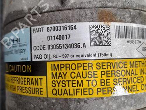 AC-Kompressor RENAULT MEGANE II Saloon (LM0/1_) 1.6 | BP27843774M34