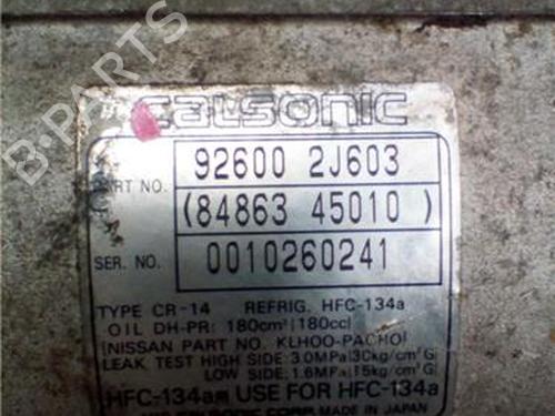 AC compressor NISSAN PRIMERA (P11) 2.0 TD | BP27853344M34 
