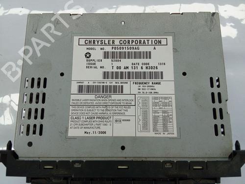 Radio JEEP GRAND CHEROKEE III (WH, WK) 3.0 CRD 4x4 | BP29401975E6 