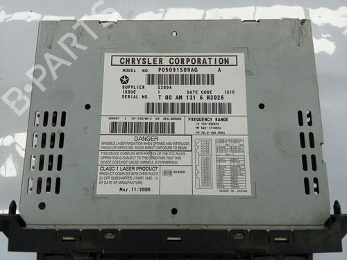 Radio JEEP GRAND CHEROKEE III (WH, WK) 3.0 CRD 4x4 | BP29401975E6 
