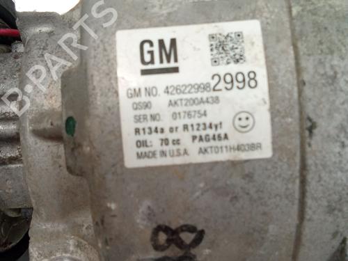 AC compressor OPEL MOKKA / MOKKA X (J13) 1.4 (_76) | BP29629484M34 