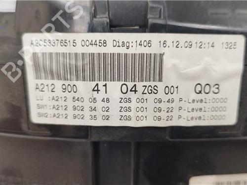 Instrument cluster MERCEDES-BENZ E-CLASS T-Model (S212) E 350 (212.256) | BP27849913C47 