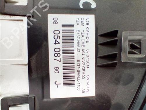 Instrument cluster PEUGEOT 2008 I (CU_) 1.2 VTi | BP27854603C47 