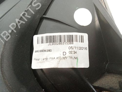 Right tailgate light CITROËN C3 III (SX) 1.6 BlueHDi 75 | BP33703538C80  - Image 5