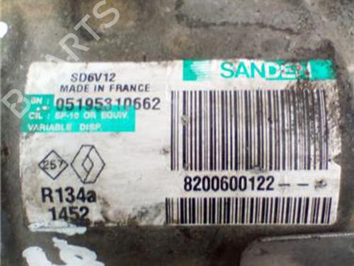 AC compressor RENAULT CLIO II (BB_, CB_) 1.5 dCi (B/CB07) | BP27853444M34 