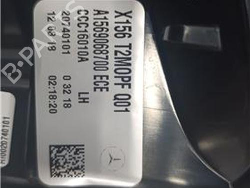 Heckleuchte links hinten MERCEDES-BENZ GLA-CLASS (X156) GLA 200 CDI / d (156.908) | BP27851305C79 