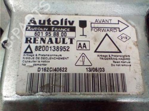 ECU airbags RENAULT LAGUNA II (BG0/1_) 1.6 LPG | BP27853034M53 