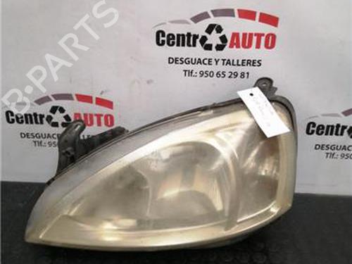 Venstre forlygte OPEL CORSA C (X01) 1.0 (F08, F68) (58 hp) 27844992