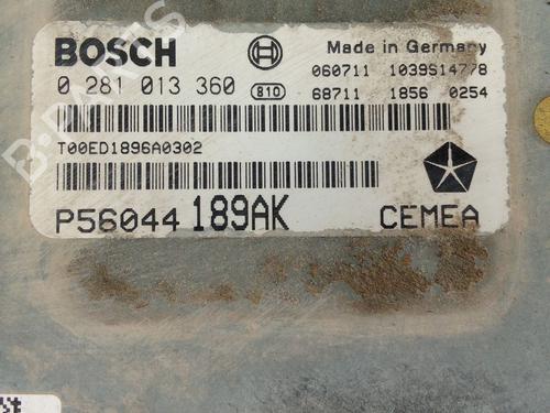 Electronic module JEEP GRAND CHEROKEE III (WH, WK) 3.0 CRD 4x4 | BP29401571M83 