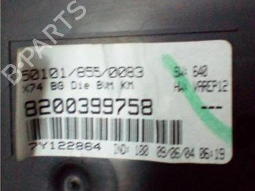 Kombiinstrument RENAULT LAGUNA II (BG0/1_) 1.6 LPG | BP27843355C47 