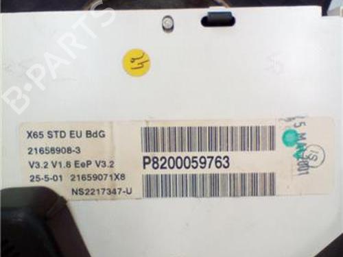 Instrument cluster RENAULT CLIO II Hatchback Van (SB0/1/2_) 1.9 D (SB0E) | BP27843021C47 
