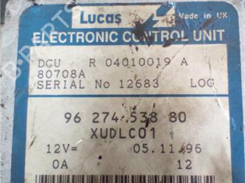 Electronic module PEUGEOT 406 (8B) 1.8 16V | BP27853012M83 