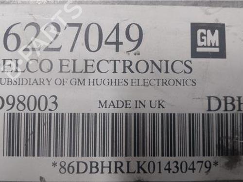 Elektronische module OPEL ASTRA G Saloon (T98) 1.6 (F69) | BP27847257M83 